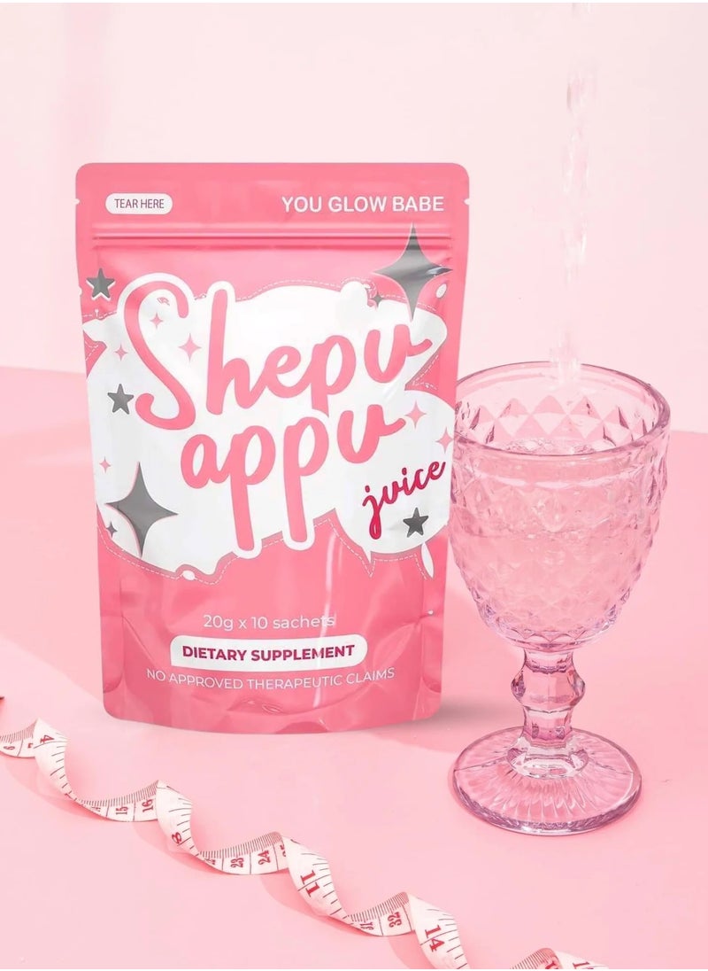 Shepu Appu Juice – Glow & Shape-Up Dietary Supplement (20g x 10 Sachets) - pzsku/Z1477269A81BEE4E40580Z/45/1741340471/bea5e47a-7c52-4c4f-9c02-94d11891199e