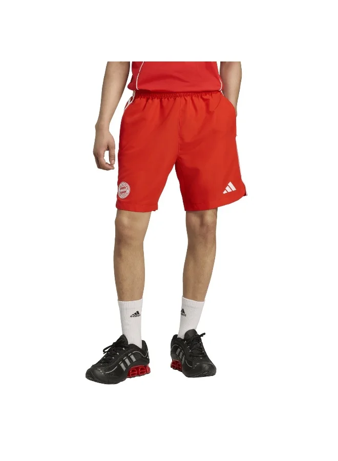 Adidas Fc Bayern Ubp Shorts Red Football Shorts For Men XS