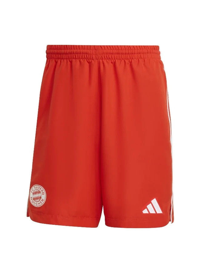 Adidas Fc Bayern Ubp Shorts Red Football Shorts For Men XS