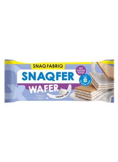 Snaq Fabriq Snaqfer Wafer with Creamy Flavor, Gluten Free and No Sugar Added 120g  - Image 1