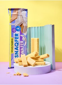 Snaq Fabriq Snaqfer Wafer with Creamy Flavor, Gluten Free and No Sugar Added 120g  - Image 2