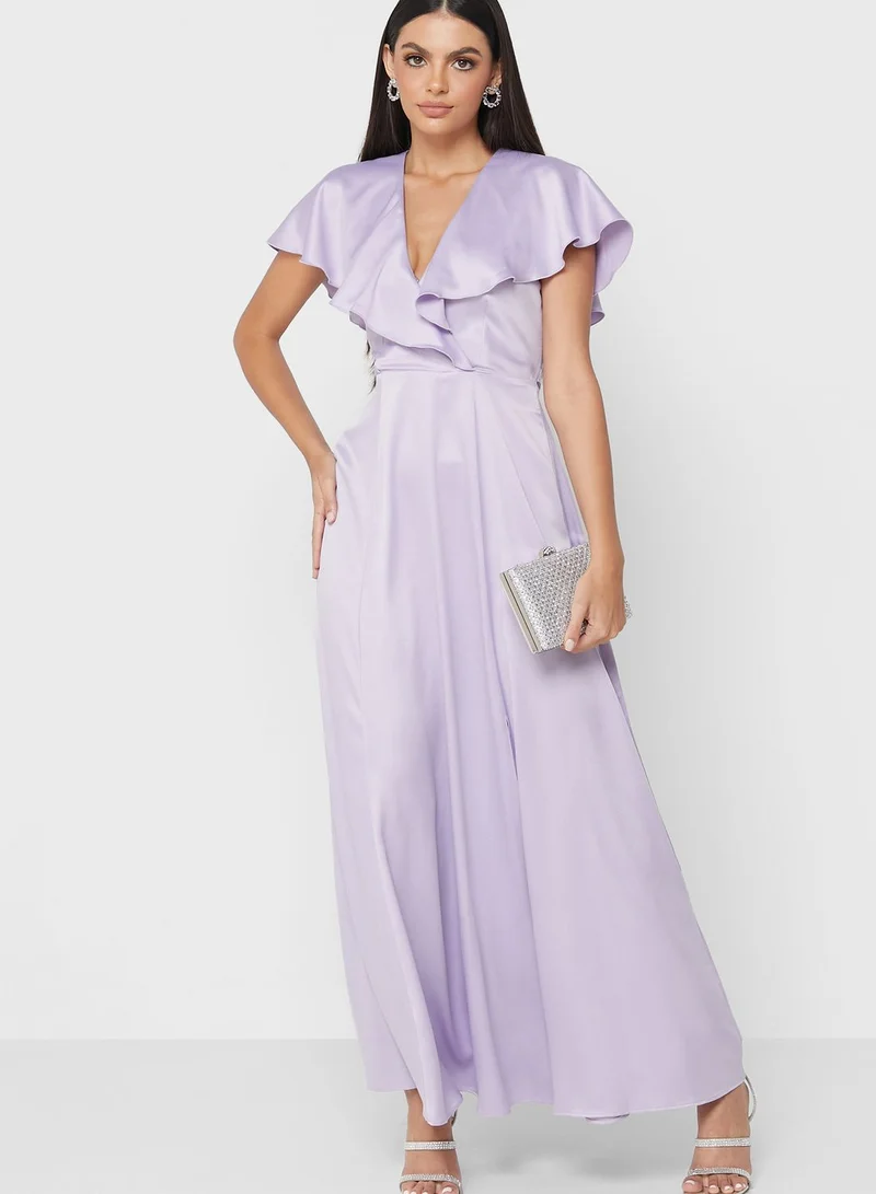 Closet London Cape Detail Dress