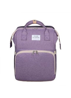 General Portable foldable baby bed diaper bag backpack, waterproof travel cradle foldable baby bed, diaper change station with travel bed diaper pad and stroller storage box  - Image 1