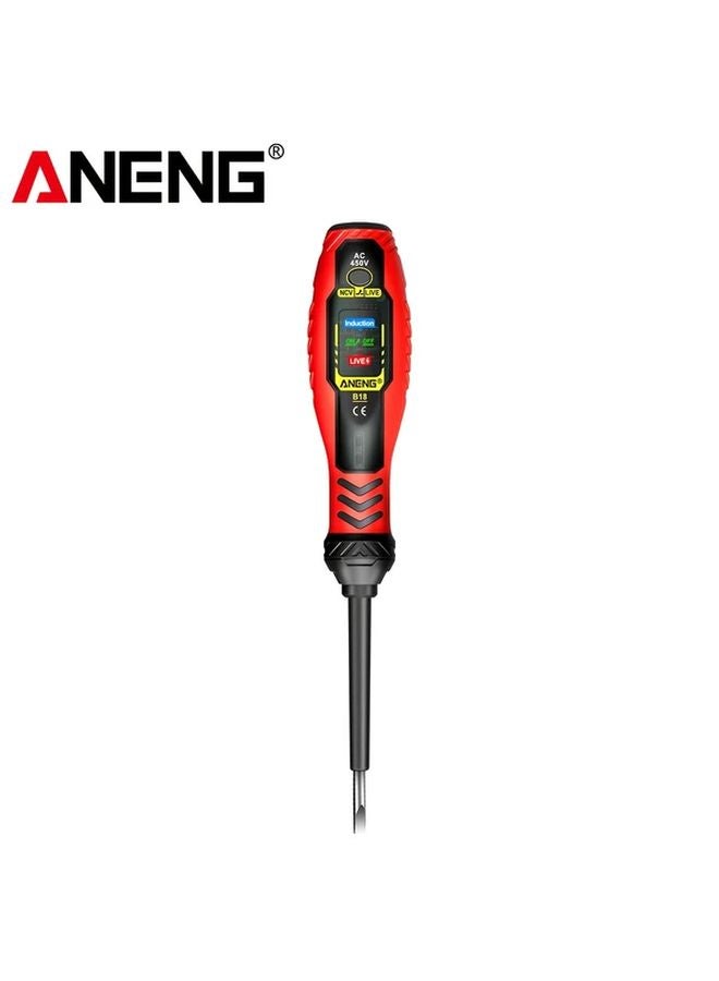 ANENG Non Contact Voltage Tester 18 Word Red LED Indicator AC 450V Insulated Screwdriver - Image 1
