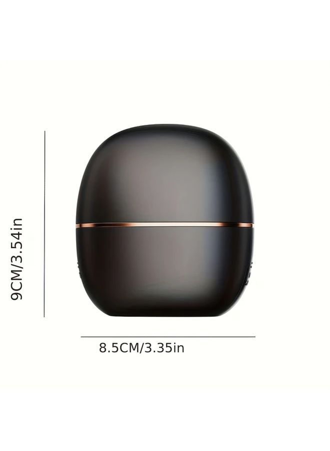 Rechargeable Mini Cordless Hair Straightener Comb for Bangs Black 200C - Image 5