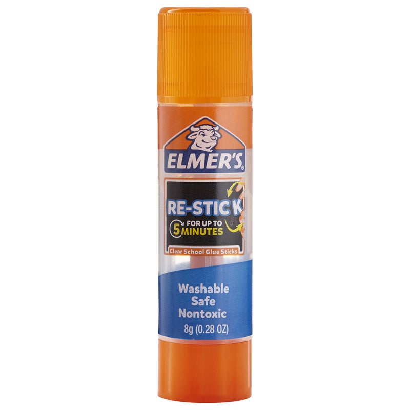 ELMER'S Elmerâ€™s Re-Stick School Glue Sticks, 0.28-Ounces, 2 Count - Image 2