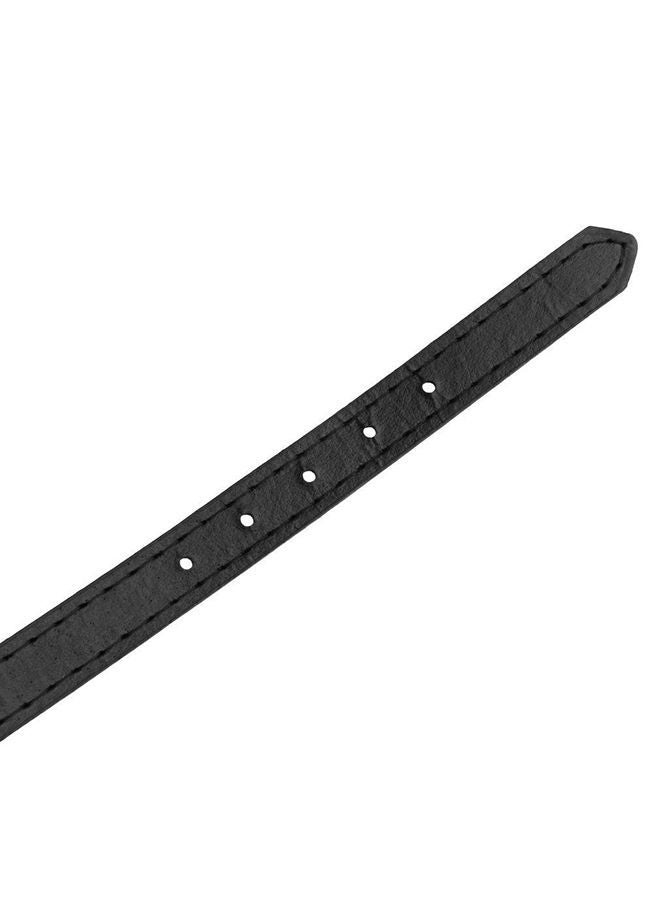 NIBEMINENT Anti-Biting Muzzle Basket Adjustable Straps Mask Black 6yard - Image 3