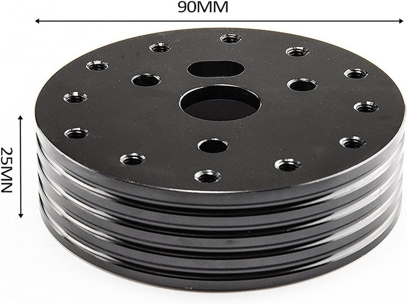 QASULER Universal Steering Wheel Hub Adapter - Image 2