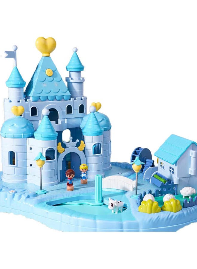 Feibei Children'S Toys, Girls 3-6 Years Old, Magnetic Pretend Play, Princess Castle, Girls' Birthday And Christmas Gifts, 7-14 Years Old - Image 3