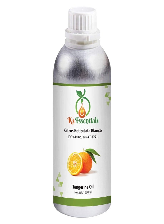 Ks Essentials Tangerine Essential Oil (Citrus Reticulata Blanco) 100% Pure and Natural Oil Steam Distelled (1000 Ml) - Image 2