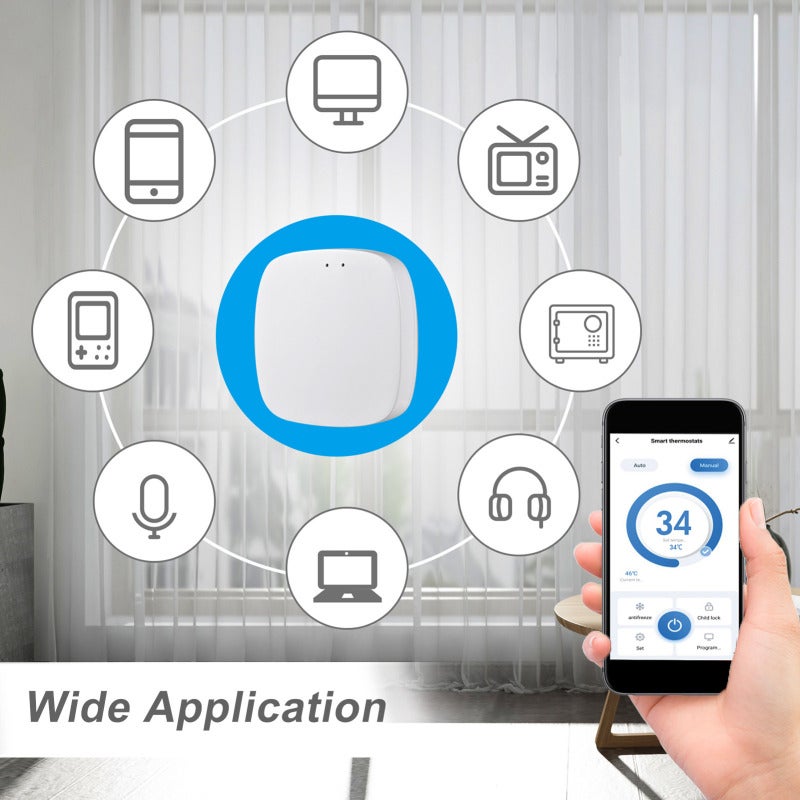 Zigbee 3.0 Gateway Hub Wireless Smart Home Bridge Support SmartLife Tuya App Remote Control WiFi Protocol Google Home - Image 5