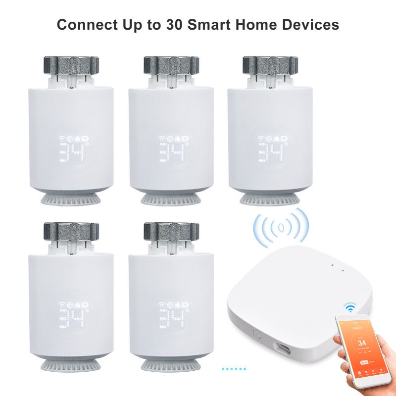 Zigbee 3.0 Gateway Hub Wireless Smart Home Bridge Support SmartLife Tuya App Remote Control WiFi Protocol Google Home - Image 2