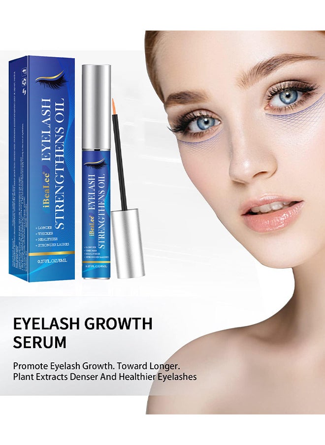 Eyelash Strengthens Oil, For Lash And Brow, Creates Longer And Darker Eyelashes, Eyelash Enhancing Serum To Help Lengthen, Thicken And Darken Your Eyelashes