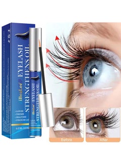iBealee Eyelash Strengthens Oil, For Lash And Brow, Creates Longer And Darker Eyelashes, Eyelash Enhancing Serum To Help Lengthen, Thicken And Darken Your Eyelashes  - Image 2