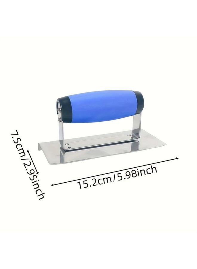 1pc Heavy Duty Manual Corner Trowel Non Slip Grip Handle Professional DIY Plastering Concrete Tile Painting Edge Trimmer Groove Machine - Image 4