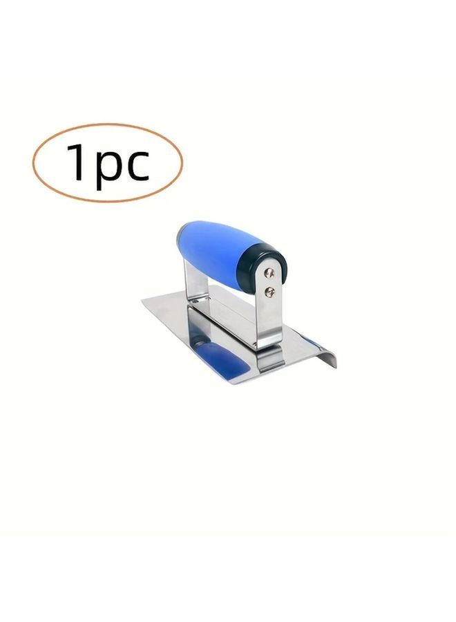 1pc Heavy Duty Manual Corner Trowel Non Slip Grip Handle Professional DIY Plastering Concrete Tile Painting Edge Trimmer Groove Machine - Image 1