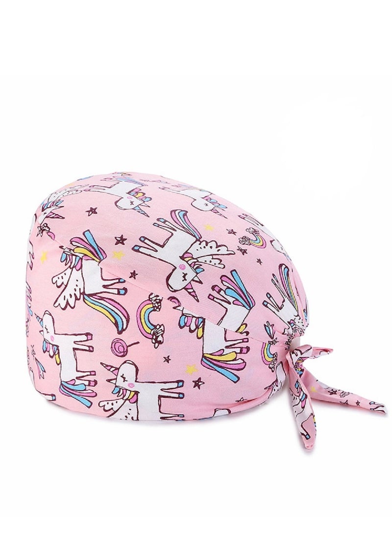 Cotton Printed Surgical Hat Chemotherapy Pack Turban Cap - Image 2