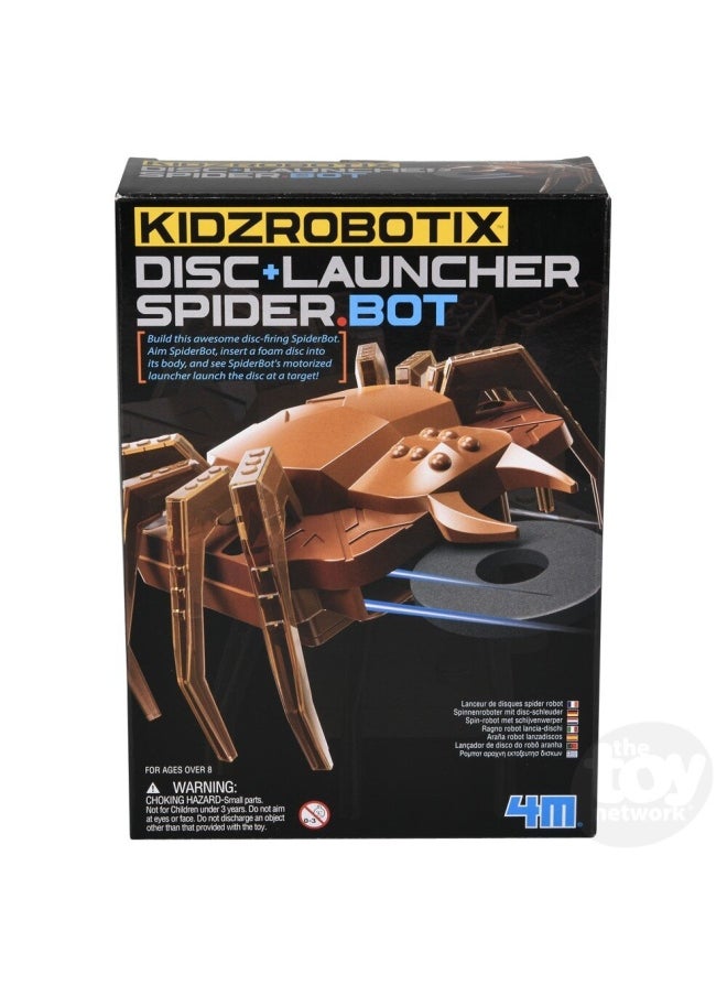 4m 4M KidzRobotix Disc Launcher SpiderBot Robotics Toy  - Image 2