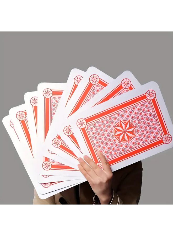 Oversized Playing Cards 4x Larger Perfect Big Games Birthday Fun - Image 1