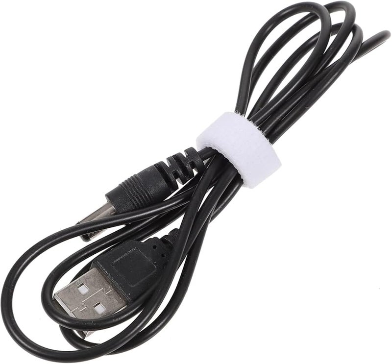 أشرطة الكابلات ذاتية اللصق 25X25X1 سم، أربطة تنظيم الحبال القابلة لإعادة الاستخدام للإلكترونيات والكمبيوتر المحمول والهاتف - Image 3