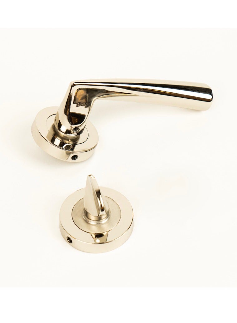 Siag Hazal Rosetta Bathroom Door Handle - Image 2