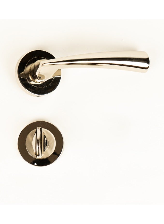 Siag Hazal Rosetta Bathroom Door Handle - Image 1
