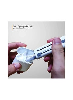 Spaceshoop Bluetooth Earbuds Cleaning Pen Multin Function Cleaning Headphones Kit with Soft Brush in Ear Headphones Cleaner Kit for Wireless Earphones Case Camera and Mobile Phone  - Image 4