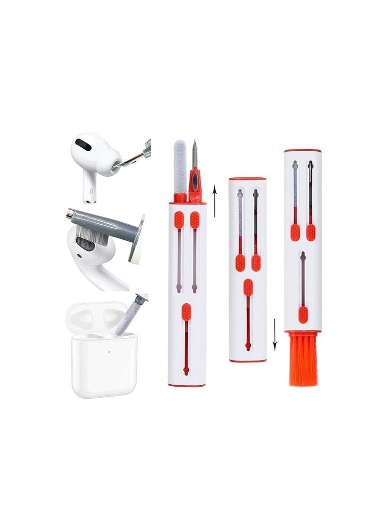 Spaceshoop - Bluetooth Earbuds Cleaning Pen Multin Function Cleaning Headphones Kit with Soft Brush in Ear Headphones Cleaner Kit for Wireless Earphones Case Camera and Mobile Phone - Image 1