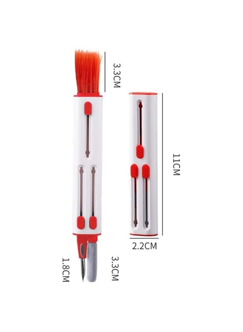 Spaceshoop - Bluetooth Earbuds Cleaning Pen Multin Function Cleaning Headphones Kit with Soft Brush in Ear Headphones Cleaner Kit for Wireless Earphones Case Camera and Mobile Phone - Image 1