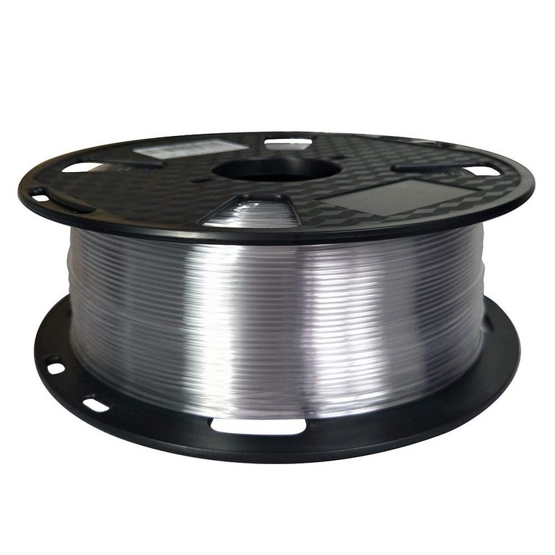 CC3D PETG Pro Filament Transparent 1.75 mm 1KG 3D Printer Filament Clear PETG 2.2LBS Spool 3D Printing Materials Easy to Print Transparent Color - Image 1