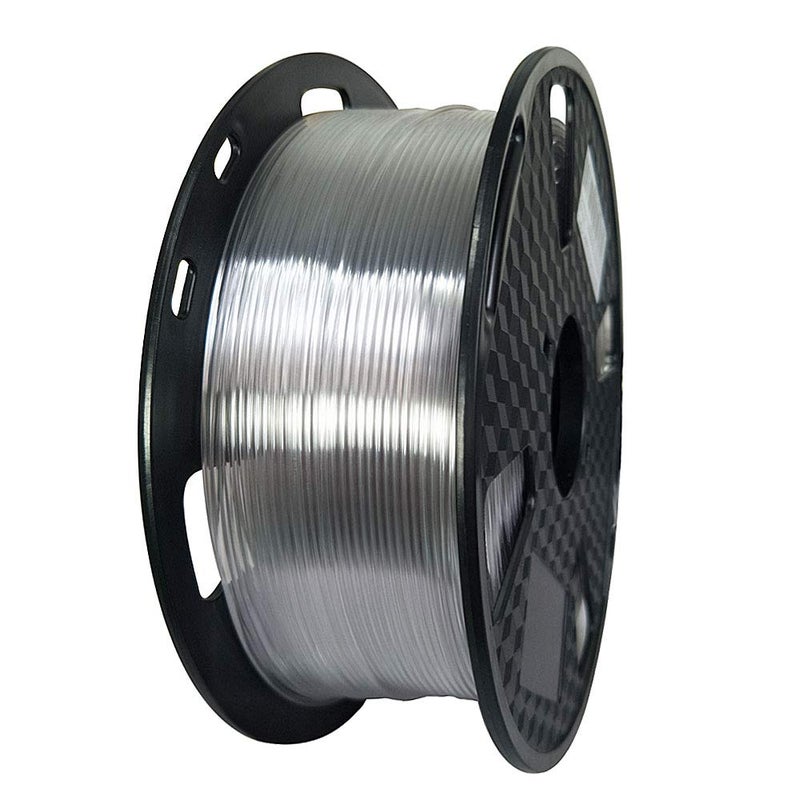 CC3D PETG Pro Filament Transparent 1.75 mm 1KG 3D Printer Filament Clear PETG 2.2LBS Spool 3D Printing Materials Easy to Print Transparent Color - Image 3