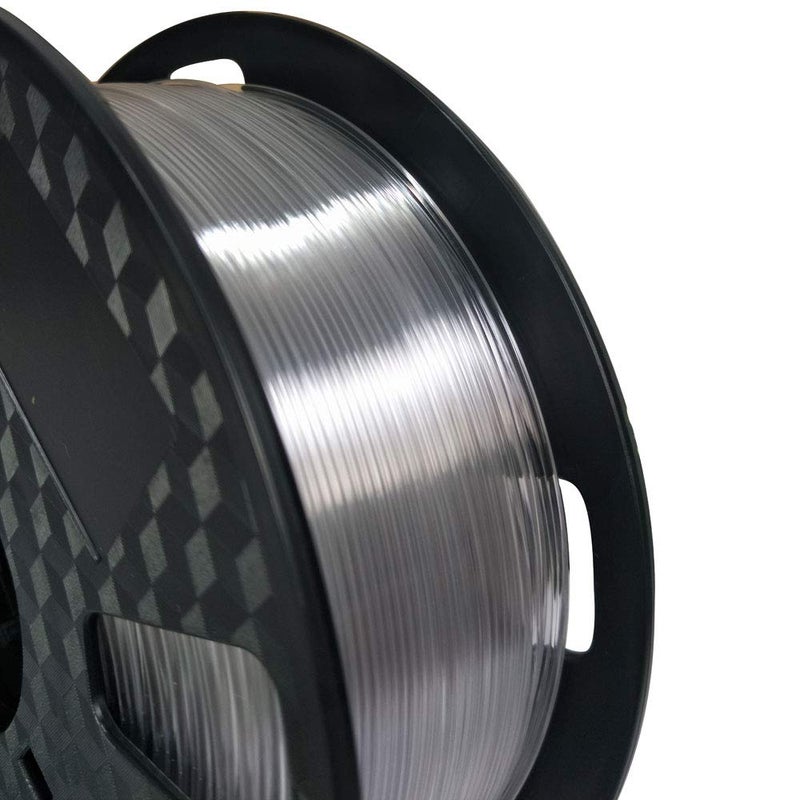 CC3D PETG Pro Filament Transparent 1.75 mm 1KG 3D Printer Filament Clear PETG 2.2LBS Spool 3D Printing Materials Easy to Print Transparent Color - Image 2