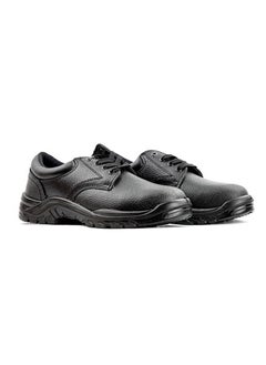 Gladiator Safety Shoes 6040 Black lace up low cut Boot  - Image 1