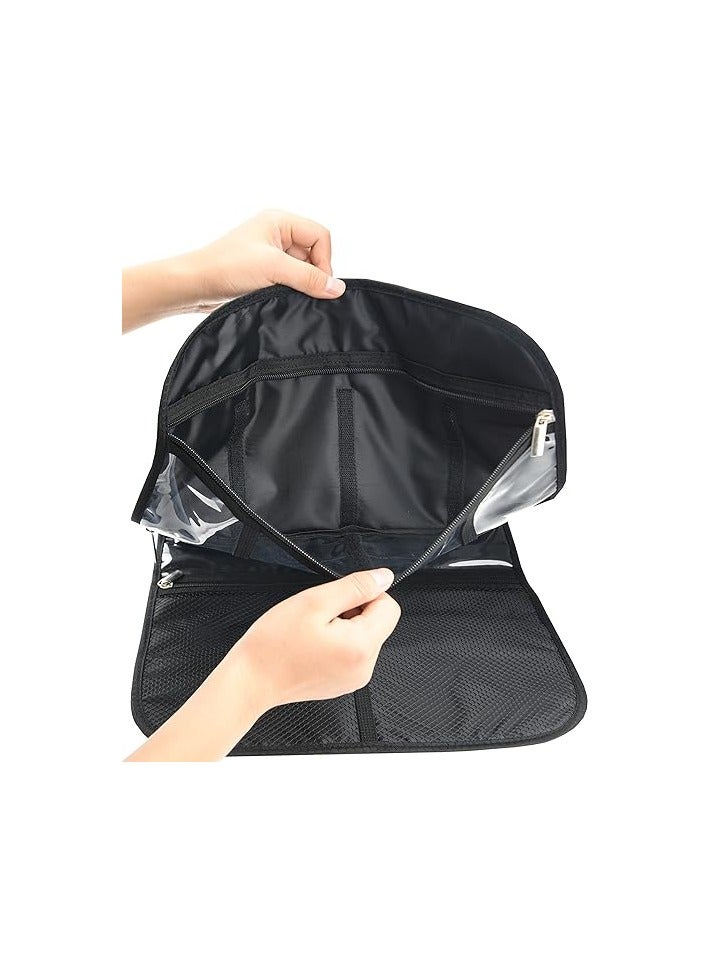 عام حقيبة سفر فاخرة لتعليق مستلزمات الحمام - تخزين مستحضرات التجميل، المجوهرات، مستلزمات الحمام، والإكسسوارات - Image 2