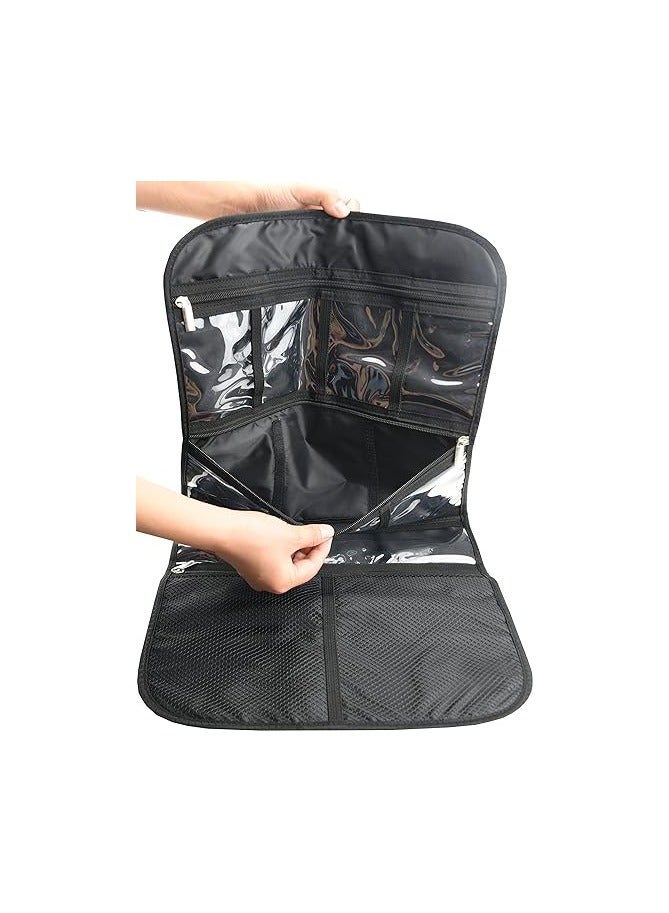 عام حقيبة سفر فاخرة لتعليق مستلزمات الحمام - تخزين مستحضرات التجميل، المجوهرات، مستلزمات الحمام، والإكسسوارات - Image 3