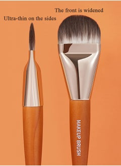 Gecomo Foundation Brush, Tongue-Shape Makeup Brush, Face Makeup Tool for Liquid Cream Foundation  - Image 4