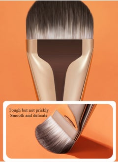 Gecomo Foundation Brush, Tongue-Shape Makeup Brush, Face Makeup Tool for Liquid Cream Foundation  - Image 5