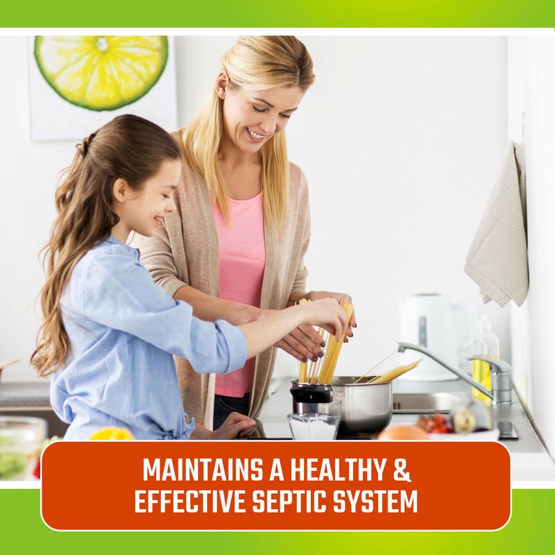 CLR Healthy Septic System, Microbial Support Treatment, 14 Ounce Bottle - Image 4