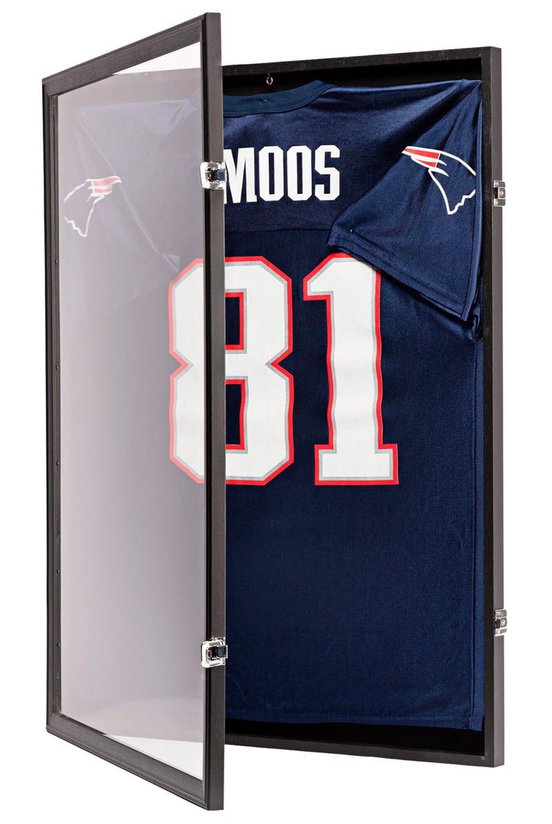 TIDYME Jersey Frame Display Case  Sports Jersey Display Frame with 98 UV Protection for Football Baseball Basketball Hockey Soccer Uniform  TShirt 