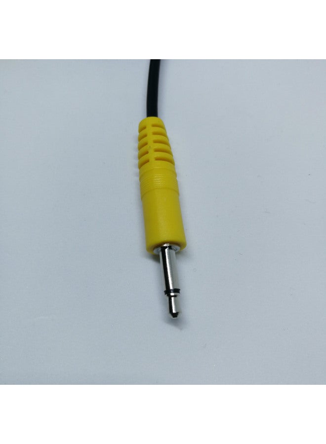 Direct Audio Cable Mono 3.5 Male-RCA Male Audio Computer Cable Aux Audio Cable Lotus-Color:Black-Length:1.5 M  - Image 4
