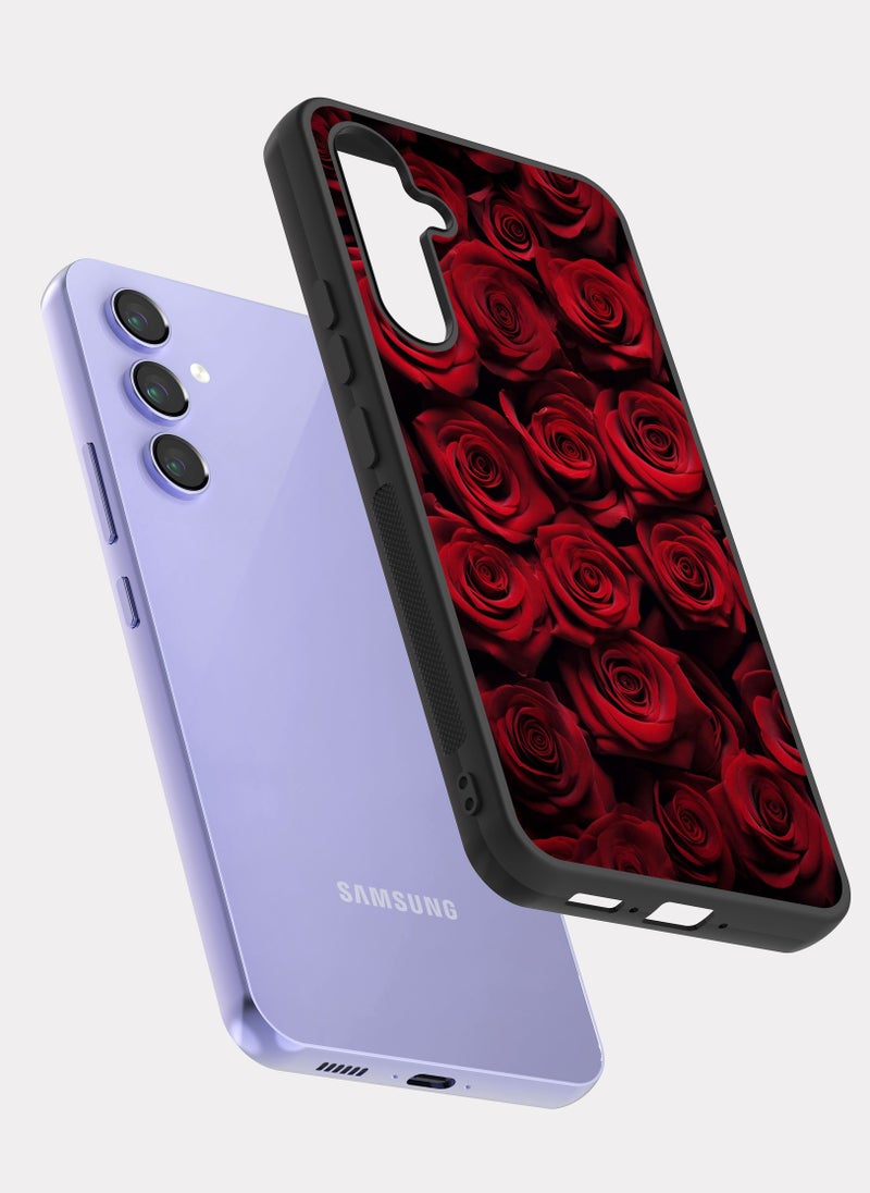 PXLAAT Samsung Galaxy A54 case cover Juri Roses - Image 2
