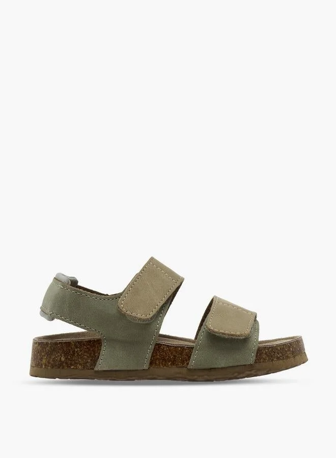 Juniors Boys Hook & Loop Sandals