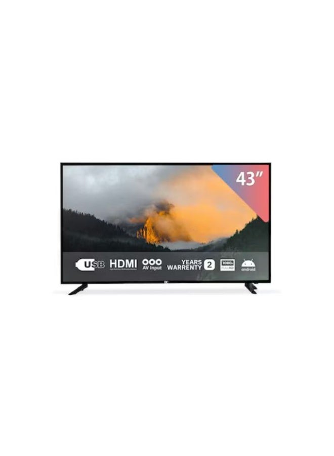 ELC 43-inch Full HD Smart TV with Built-in Receiver - 43V6S