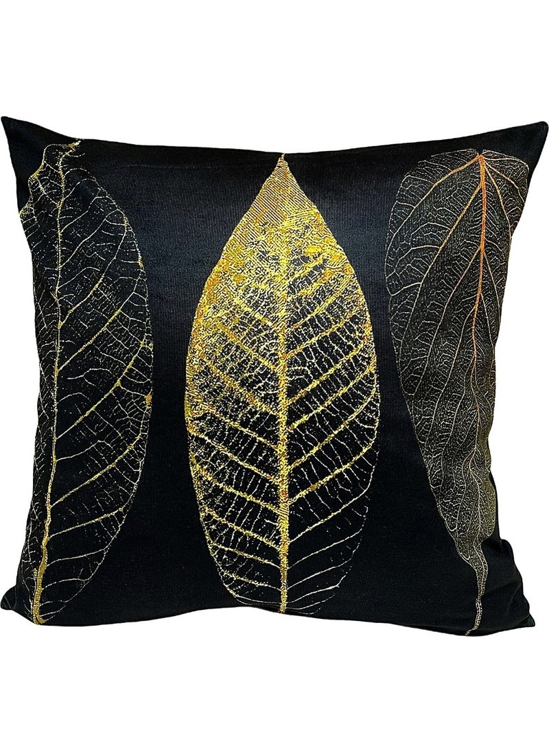 Throw Pillow Cover Black Background Three Leaf - pzsku/Z1478D6518C3DF1BA5CA2Z/45/_/1725352884/c9e46228-fdc2-437b-bb03-e8a1c7d13666