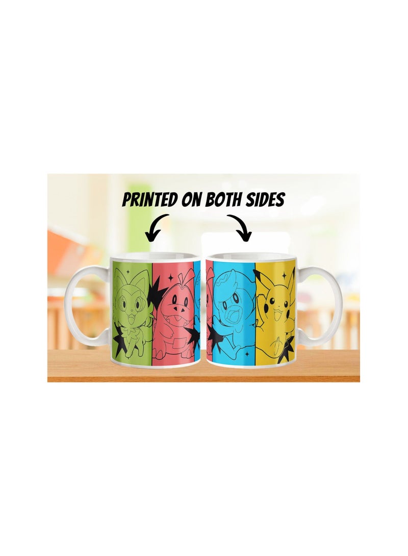 MEC Pokemon Wrap Around Design Printed Coffee Mug 11Oz - Image 4