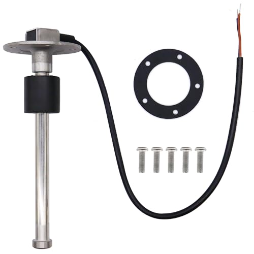 OXCANO Marine Fuel Sending Unit 0-90ohms 7" (175mm) for Boat Fuel Tank Sender Stainless Steel Fuel Lever Sending Units Water Fuel Gauge Sender for Car Truck Vehicle - Image 1