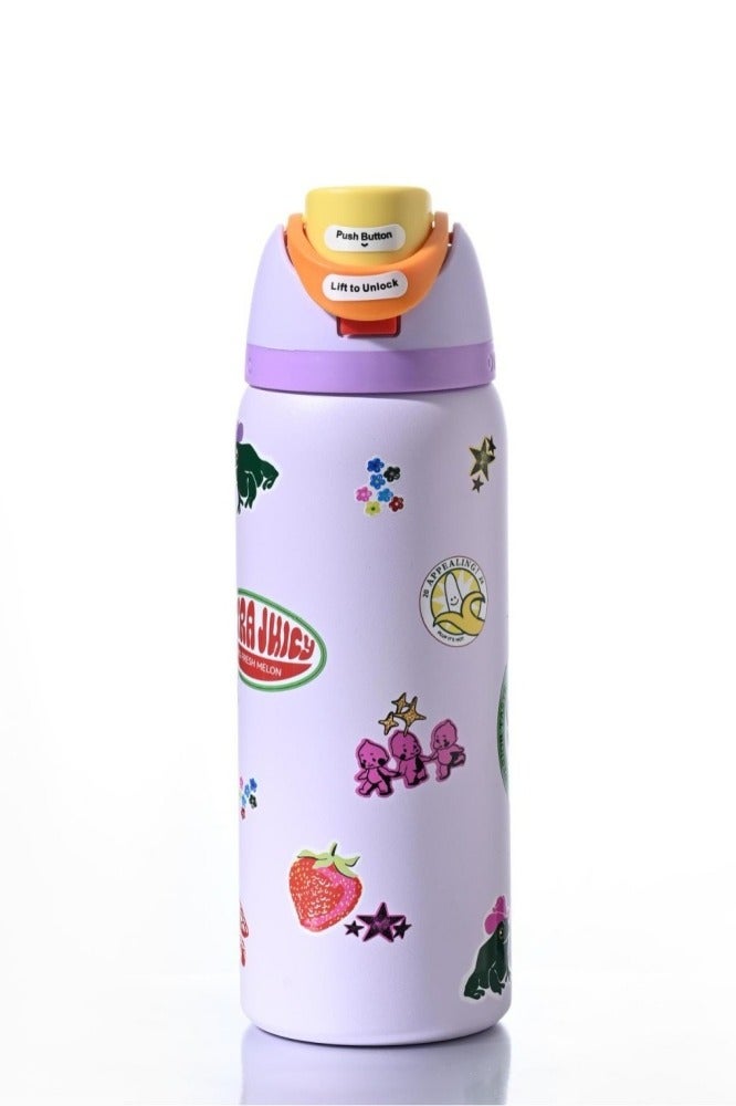 Owala Insulated Stainless Steel Water Bottle With Straw For Sports Travel And School BPA Free Sports Water Bottle(32OZ) - Image 1