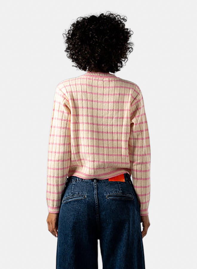 ASTK Striped Button-down Cardigan - Image 3