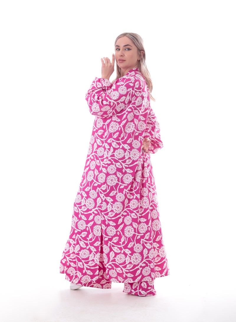 BEBO Women's floral trousers set - Image 2