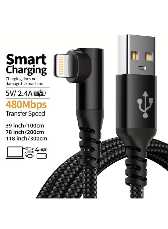 MFi Certified Fast Charging USB To Lightning Cable Grey 1m For iPhone iPad - Image 4